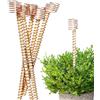 Vuggdt Bastoncini per piante da giardino elettrocultura, 6 pezzi, filo di rame per elettro coltura, pali di supporto per piante in metallo utilizzando energia etere, antenne a in rame per