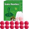 Generic 12 Pezzi Repellente per Serpenti a Lunga Durata, Palline Repellenti Olfattive Resistente alle Intemperie, Barriera Protettiva per Giardino, Dissuasore Ecologico Sicuro per Uomini e Animali Domestici