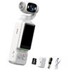 APGLSXY Action camera portatile con obiettivo rotante con display frontale, fotocamera da viaggio 1080P con ricarica di tipo C per video quotidiani Pocket Cycling Footage Daily Vlog giornalieri