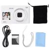 BONKZEBU Fotocamera Digitale 5K, Fotocamera per Vlogging con Messa a Fuoco Automatica a Doppio Schermo da 80 MP, Selfie con Zoom 18X da 80 MP 5K con WiFi 2,8 Schermo da 1,4 Pollici, per
