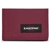 EASTPAK Crew Single, Portafoglio Taglia Unica, Rosso (Bushy Burgundy)