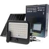 M mimotec -Faro LED Solare da Esterno 3200LM CCT con Sensore di Movimento PIR, Telecomando, IP65 Impermeabile, Faro LED Alta Potenza per Giardino, Garage e Terrazza