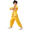 Generisch Vestito Ragazzo 68 Ragazzi Ragazze Vestito Cinese Formazione Uniformi Arti Tradizionali Wing Chun Abiti Abbigliamento Bambino Ragazzi 12 18 Mesi, giallo., 9-10 Anni