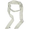 YELARXI Sciarpa lunga da collo alla moda con nastro sciarpa skinny, Beige, 75 Inch