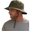 Hat Hut Cappello da pioggia impermeabile da uomo, UPF50+, a tesa larga, ripiegabile, per tutte le stagioni all'aperto, escursionismo, pesca