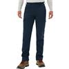 Pioneer Camp Pantaloni da trekking da uomo, impermeabili, termici, traspiranti, foderati, antivento, invernali, con 5 tasche, Blu scuro, XL