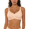 SHEKINI Reggiseno Donna Senza Ferretto Bralette Scollo a V Senza Cuciture Morbido Imbottito con Spalline Regolabili Zero Feel Brassiere Top