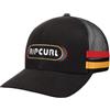 RIP CURL Cappellino Surf Revival LogoCurl Berretto Baseball Curved Brim cap Taglia Unica - Nero