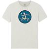 WARTSHIRT Maglietta Omino Elettrico 193a Squadriglia Bombardamento Regia Aeronautica T-Shirt (M, Dirty White)