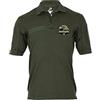Copytec T-shirt con logo Tactical Polo dell'esercito federale, con aquila, stemma della squadra tedesca, oliva