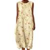 Generico Vestito Lino Donna Estivo Taglie Forti Abito Boho Lungo Elegante Caftano Donna Mare Copricostume Primavera 2026 Vestiti Estivi Donna Bohemien Etnico Maxi Dress (13,M)