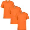 HiFEN Kids Short-Sleeved T-Shirts for girls & boys - Classic Fit Crew Round Neck Soft & Comfortable Children's T-Shirts Unisex Plain Kids T-Shirt School Uniform & Daily Wear Casual Top 3 to 15 Years 3 Pack