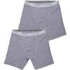 Sloggi 2 Pezzi Boxer Gambaletto Uomo Men Basic Long, Grigio L