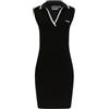 GUESS Donna Vestito Corto V6GK02K2928 Poliestere Nero S