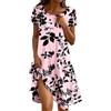 RYTEJFES Vestito Estivo Donna Vestito Donna Estivo Abito Corto Camicia Lungo Vestiti Estivi Curvy Lunghi Elegante da Mare Abiti Larghi Sandali in Lino Copricostume Sportivo Estate XS Cotone Viscosa