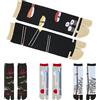 NOREN Calzini giapponesi Tabi Infradito (JAPANORAMA) Made in Japan/Sandalo Print Socks Split Toe/Unisex Taglia per Uomo Donna, Set per adulti / Paesaggio giapponese 1, taglia unica