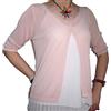 Fantasy Cardigan Spolverino Corto Coprispalle Giacchetto Bolerò Filo Viscosa Leggero Manica 3/4 Semplice Ragazza Donna