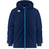 Kappa - Giubbotto, Uomo, Blu, Poliestere, Calcio. KAPPA4SOCCER NAMBERON, Taglia: M
