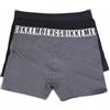 BIKKEMBERGS UNDERWEAR 3 Boxer Uomo Elastico Esterno BKK003T (IT, Testo, S, Regular, Regular, Standard, Assortito)