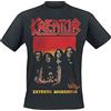 Kreator Extreme Aggression Uomo T-Shirt Nero 100% Cotone Regular