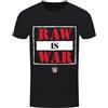 Heroes Inc. WWE Raw is War - Maglietta nera da uomo