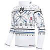 Nebulus Rolli Coaster - Maglione da uomo in stile norvegese, bianco, L