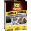 KB HOME DEFENSE EVERGREEN-RATS ET SOURIS BLOCS 200G-RASOFLOC