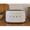 Smeg Tostapane 950W 2 Scomparti 36mm Espulsione Automatica 3 Programmi TSF01WHEU
