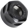 KiraKira M22x1.5 ER16A Dado di serraggio per mandrino fresatura CNC, dado chiave indurito nero tipo ER tornio e macchina per incisione, diametro esterno 28 mm