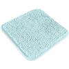 PureSwan Piccolo Tappeto da Bagno 30,5x30,5 cm - Mini Tappetino da Bagno Lavabile e Assorbente, Antiscivolo, Tappeto da Bagno Spesso in Ciniglia Morbida per Bagno, Doccia (Acqua)