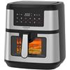 JOHNSON Friggitrice ad Aria Johnson Bonfrit 1800W con Forno Digitale - Capacità 9L, 9 Programmi Preimpostati, Cottura Senza Olio e a Bassa Caloria