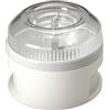 bamix Accessorio Processor per tutti i frullatori a immersione bamix, Inserto tritatutto per macinare, frullare e tritare alimenti umidi e secchi, Bianco