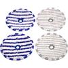 Piebert Panno in microfibra compatibile con/ricambio per Rowenta ZR009503 RH9AD1 RH9A36... X-Force Flex 12.60/13.60