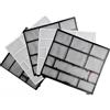 RJNDKUMER Set Di Filtri For Condizionatore D'aria, Compatibile Con Fujitsu, Parti Di Ricambio Generali For Schermo Filtro Antipolvere 1HP 1.5HP 2HP