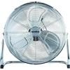 Senelux Ventilatore da pavimento, cromato da palestra, ventilatore da, elettrico portatile, per uso domestico/palestra/ufficio, 3 impostazioni di velocità con funzione di inclinazione