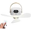 YOZO Outdoor Ceiling Fan Portable,deckenventilator Outdoor Akku(A)
