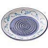 MotiveTech Piatto Macinatore in Ceramica Facile da Pulire Grattugia Ginger Ceramica Compatto Accessorio Cucina, 07