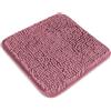 PureSwan Piccolo Tappeto da Bagno 30,5 cm x 30,5 cm - Mini Tappetino da Bagno Lavabile e Assorbente, Antiscivolo, Spesso e Morbido Tappeto in Chenille per Bagno, Doccia, Tappeto per Armadietto (Rosa