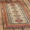 Ripaz Vogue - Tappeto Kilim di lana juta vintage - Tappeto durevole realizzato a mano per arredamento moderno casa 60 x 360 cm (2x12 piedi)