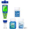UIUZMAR Misuratore di Sale per Acqua Piscina, Test di Sale pH EC TDS 5 in 1
