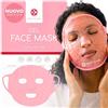 Medi Grade Maschera Refrigerante Viso Gel con Lycra e Custodia, Set Rosa | Copre tutto il viso, contro occhiaie e gonfiori, per una freschezza rilassante dopo una lunga giornata, delicata sulla pelle