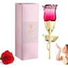Junjie Profumo da donna a forma di rosa, profumo di feromone a lunga durata, per capelli e corpo, rafforzare la fiducia in se stessi