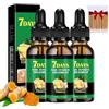 Generico 3Pcs 7 Days Ginger Nail Treatments,7 Days Ginger Cuticle Care Oil For Nails,Ginger Nail Growth Serum, For Strengthen Nails & Promote Nail Growth, Natural Plant Formul