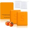 Glowhaven 2 Pezzi Sapone Cachi Naturale, Persimmon Soap, Sapone al Cachi