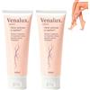 DITU Venalux Crema Vene Varicose e Capillari, Crema Gambe per Vene e Microcircolo è adatta a tutti i tipi di pelle 20g (2 bastone)