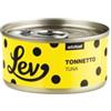 Generico Lev Umido Sfilaccetti Gatto Adult Tonno, alimento complementare per gatti adulti di tutte le taglie e razze, gusto Tonno | 12 scatolette da 70 grammi l'una.