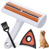 Nobleza Spazzola Togli Peli Animali, Spazzola Peli Cane e Gatto Riutilizzabile, Leva Peli Animali per Vestiti,Divano,Letto,Tappeto