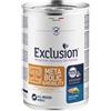 Exclusion Diet Exclusion Metabolic & Mobility, Cibo Umido per Cani Adulti di Tutte le Razze, Formula Veterinaria Monoproteina con Maiale e Fibre, 3 Lattine da 400g