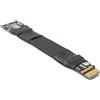 System-S Scheda SD Cavo da 10 cm adattatore di prolunga da spina micro SD a presa micro