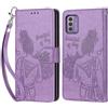 KENHONER Custodia per Nokia G42 5G Cover, Viola
